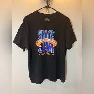 Space Jam: A New Legacy Graphic T-Shirt Black Size L